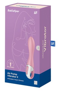 Vibro gonflable Satisfyer Air Pump Vibrator 2