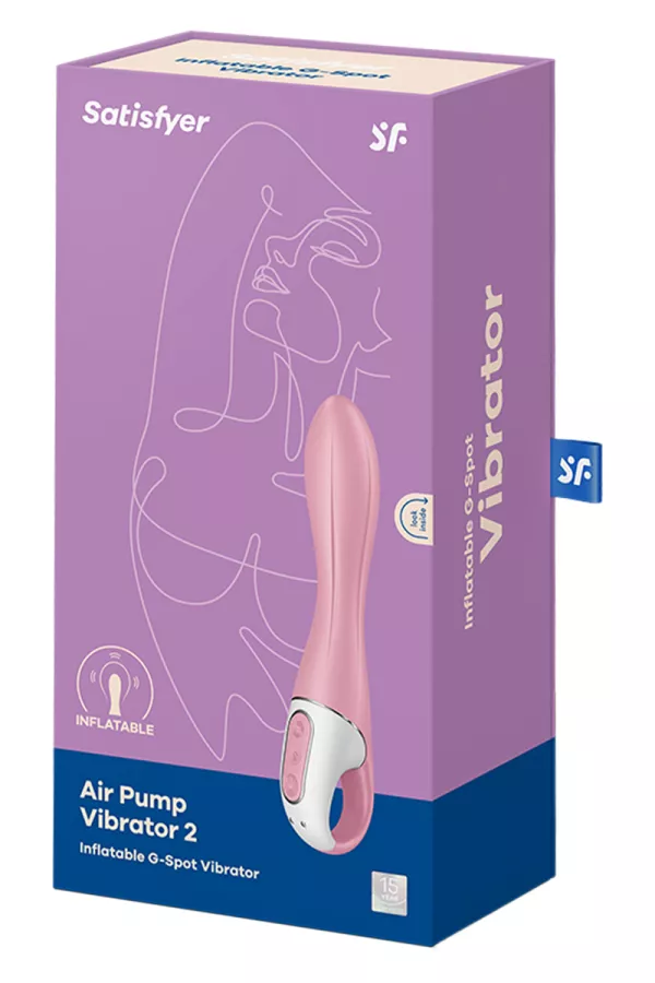 Aufblasbarer Vibra Satisfyer Air Pump Vibrator 2