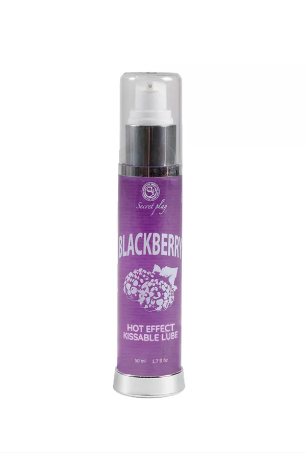 Heating lubricant blackberries taste