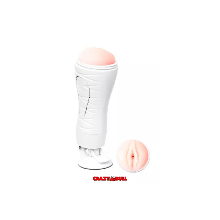 Vibrating vaginal masturbator