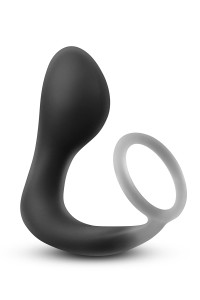 Prostatic plug with cockring Renegade Slingshot