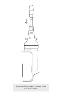 Dildo-Adapter für Keon