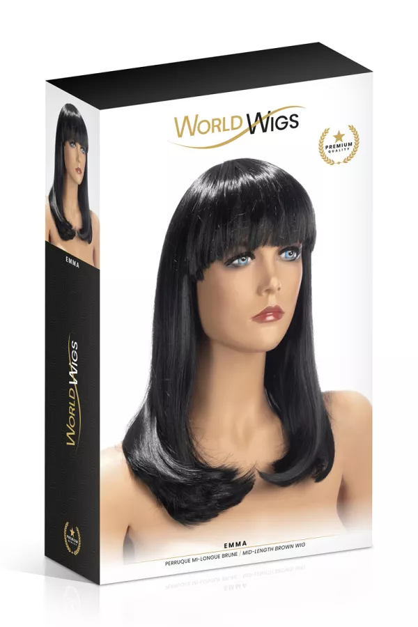 Brown Emma wig