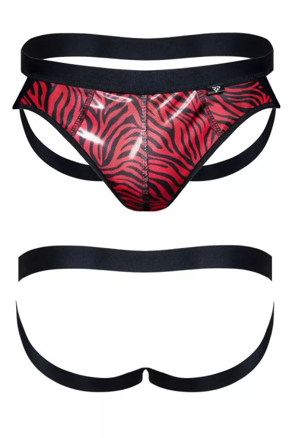 Jockstrap in Zebra Tüll