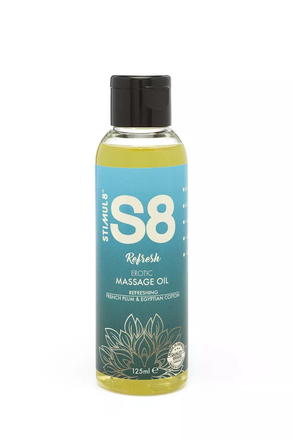 S8 Refresh massage oil 125ml