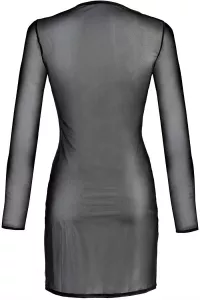 Schwarzes Tüllkleid V -10639