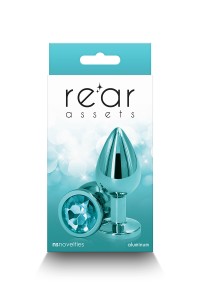 Green chromed aluminium jewelry plug M