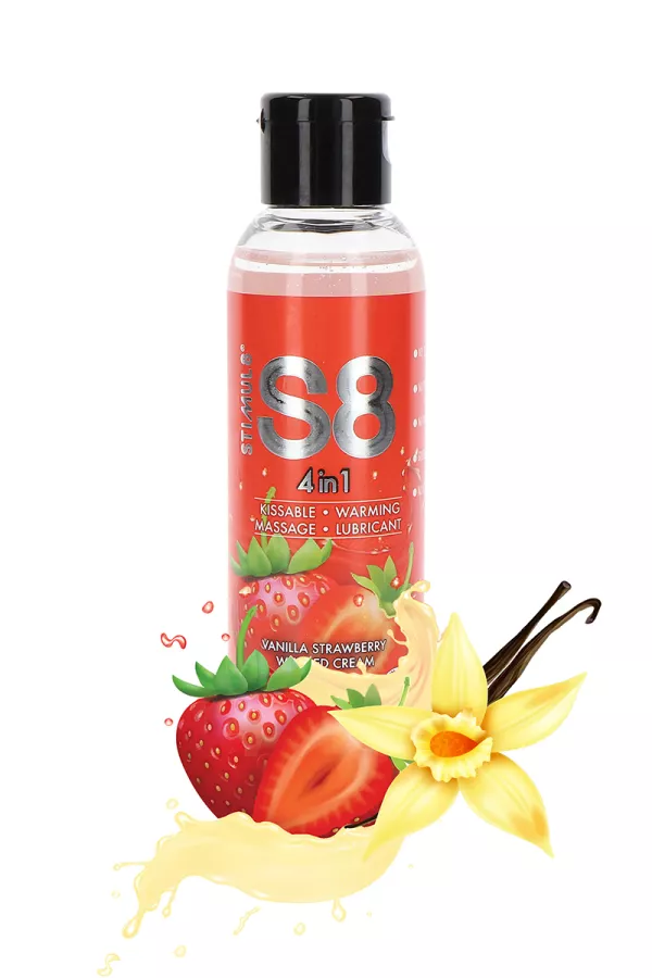 Lubricant S8 4 in 1 taste strawberry