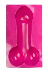 Penis shaped baking mold