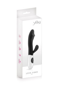 Schwarzer Elya -Kaninchen -Vibrator