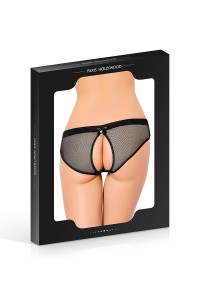 Open pantiesin black resilt